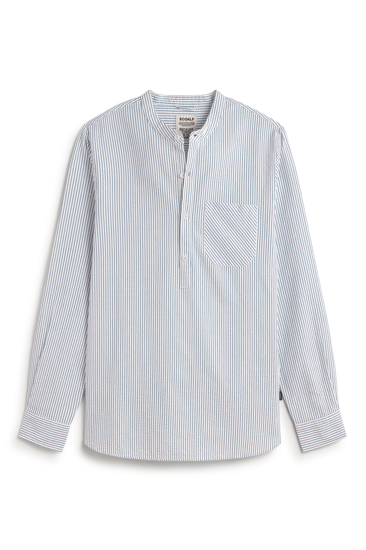 ecoalf-guille-camisa-azul-hombre-cuello-mao image 5