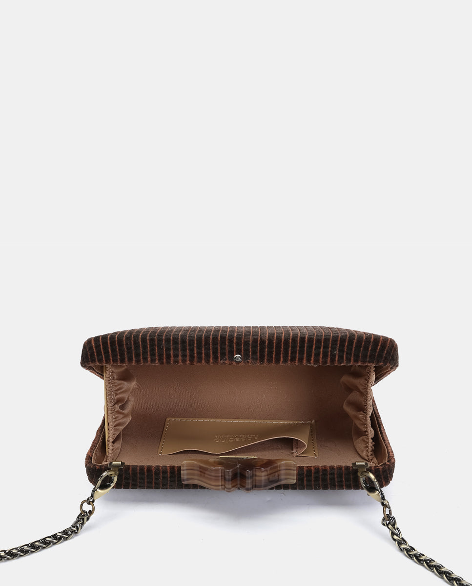 abbacino-clutch-de-fiesta-en-terciopelo-bronce image 6