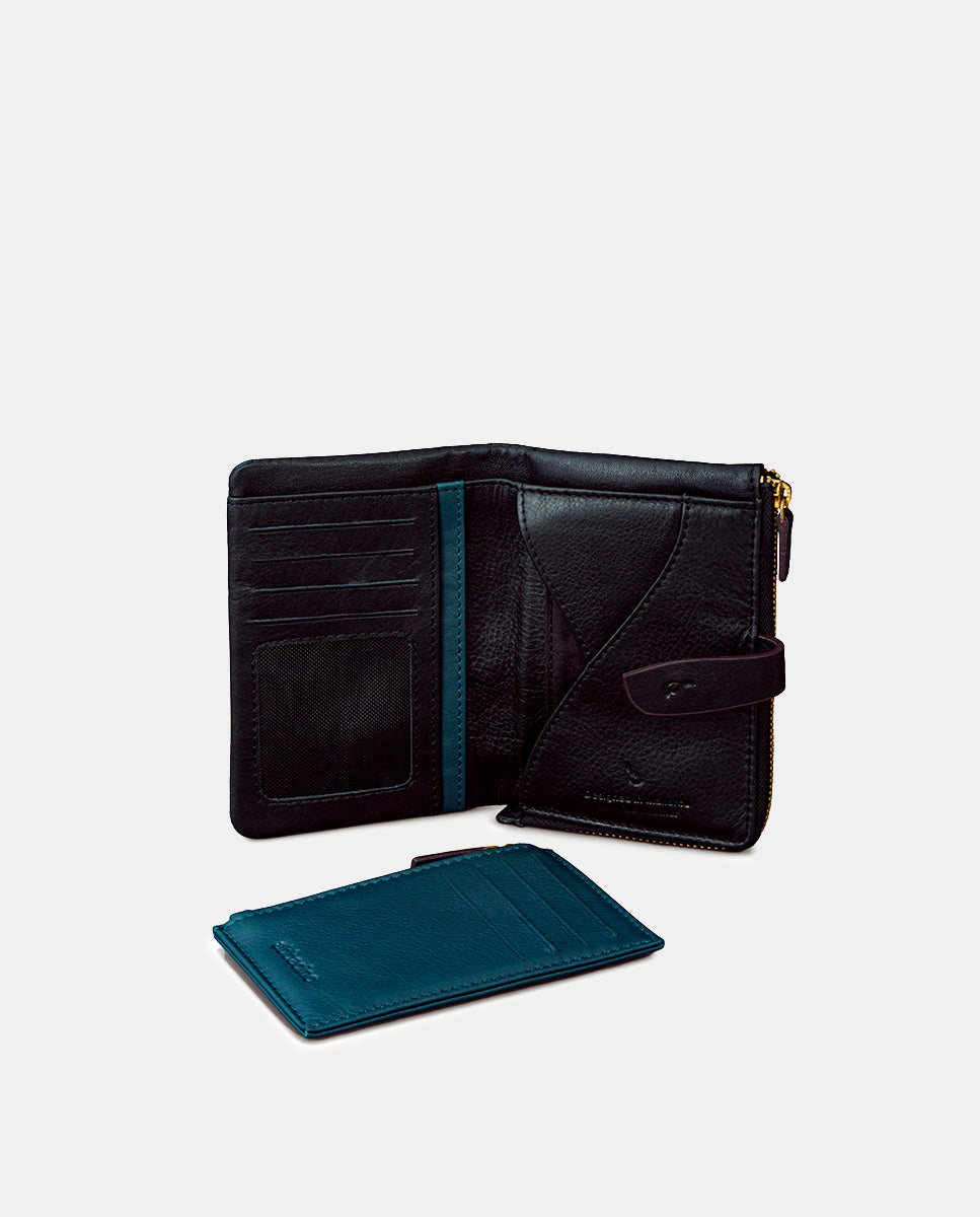 cartera-mediana-abbacino-de-mujer-en-piel-negra image 5