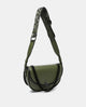 abbacino-bolso-bandolera-media-luna-verde-de-material-reciclado image 4