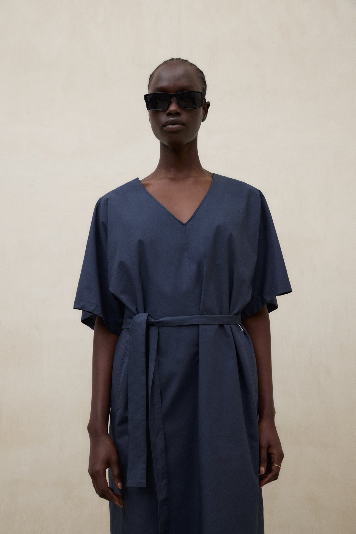 ecoalf-vestido-ludovica-azul-de-algod-n-regenerativo image 2