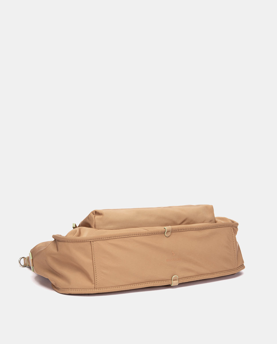 abbacino-bolso-de-hombro-tejido-camel-reciclado image 5