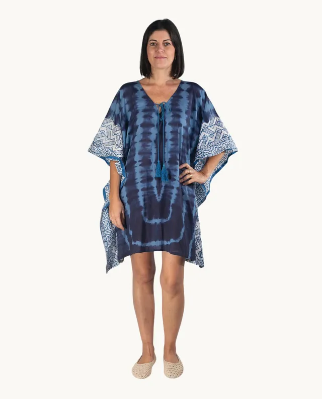 kbas-kurta-de-algod-n-talla-nica-color-azul-estilo-casual-y-vers-til image 1