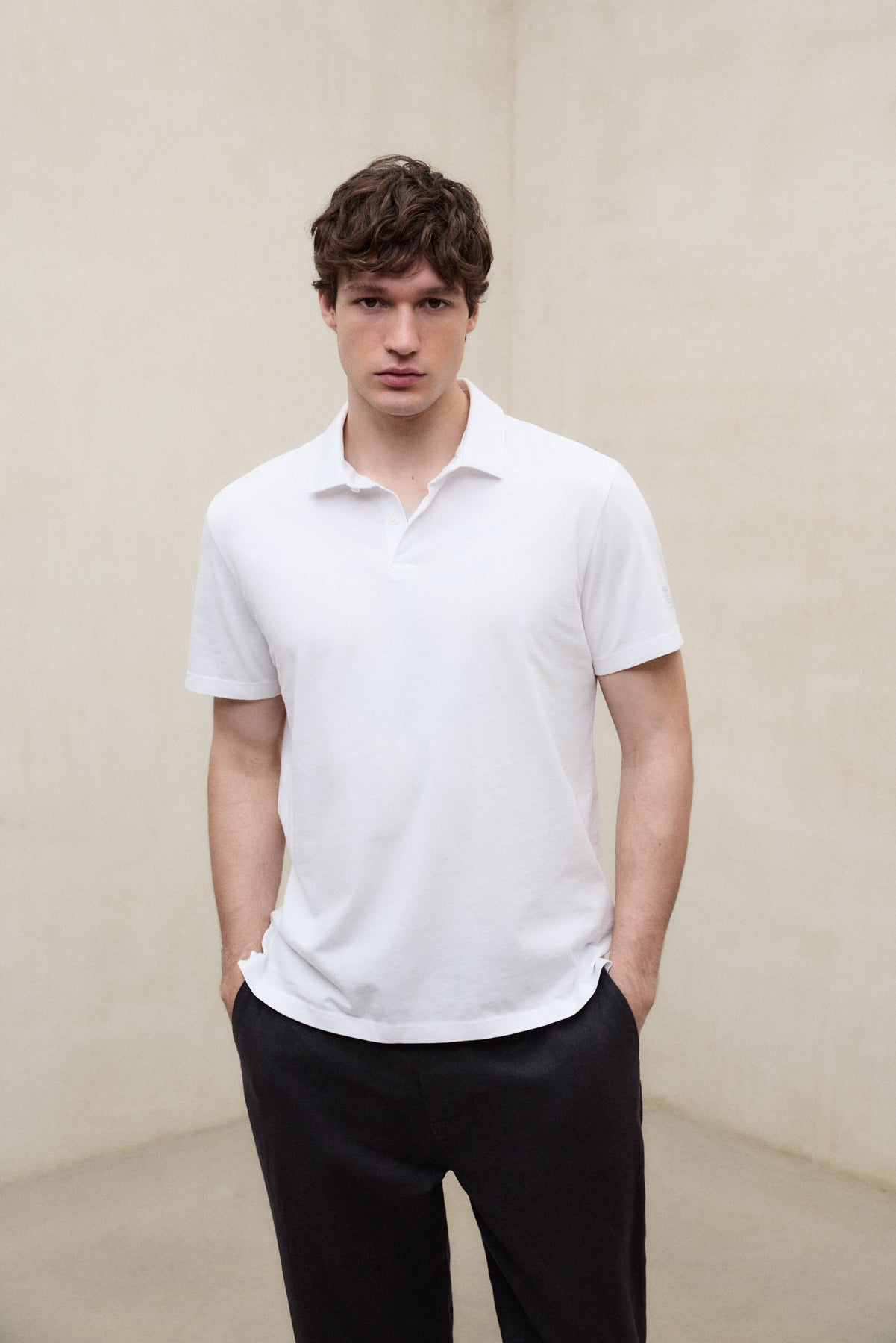 ecoalf-polo-de-punto-jersey-theo-blanco-de-algod-n-reciclado-para-hombre image 3