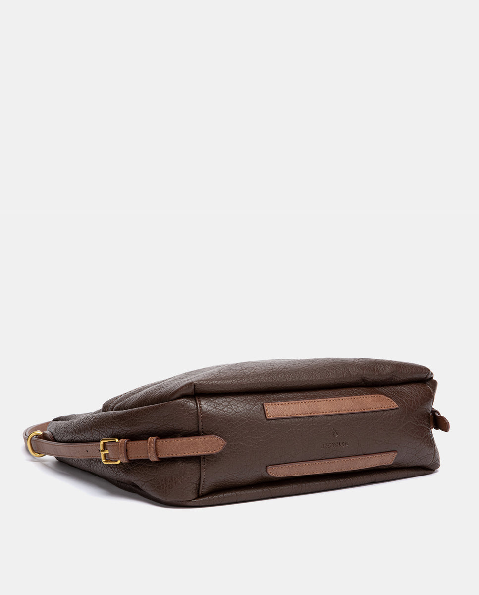abbacino-bolso-multifuncional-reciclado-marr-n-hombro-mochila image 7