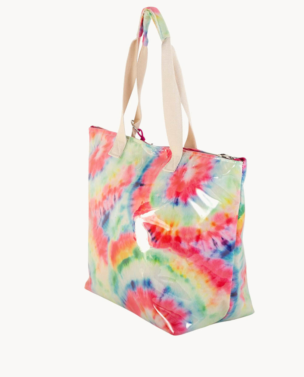 kbas-bolso-de-playa-de-lona-plastificada-con-cremallera-tie-dye image 4