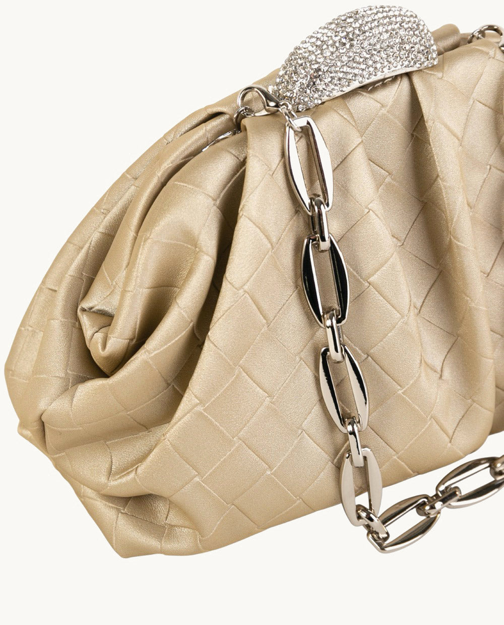 kbas-clutch-de-piel-sint-tica-fiesta-ulloi-color-oro image 3