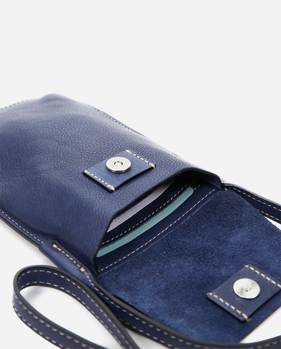 abbacino-bolso-m-vil-mujer-piel-azul-mini-bandolera image 6