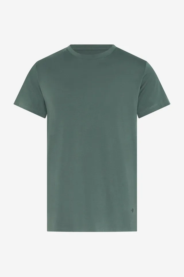 camiseta-ecoalf-amed-de-micromodal-y-elastano-para-hombre-en-verde image 1
