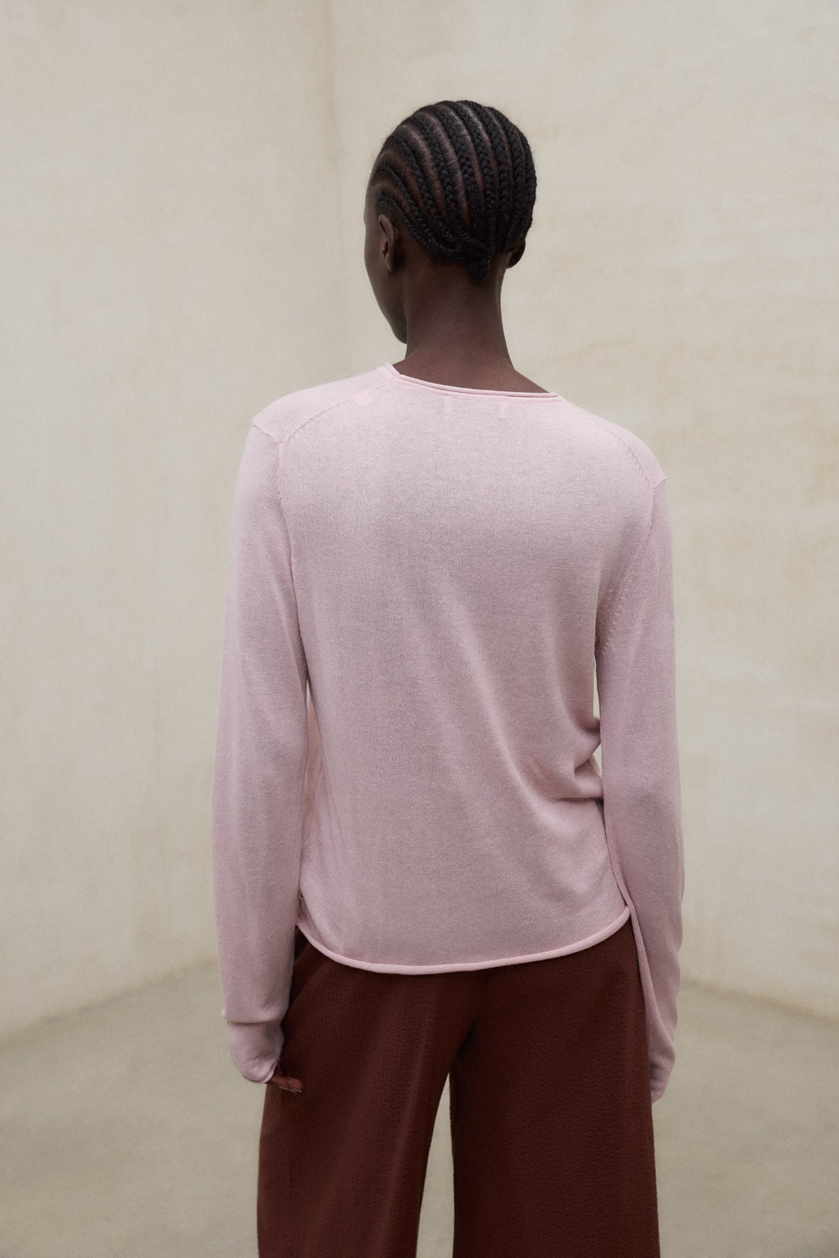 jersey-milo-rosa-de-mujer-ecoalf image 3