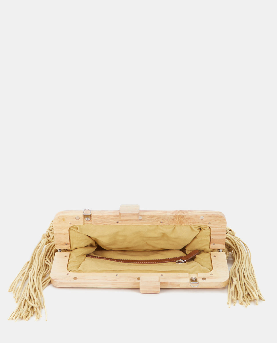 clutch-macram-abbacino-amarillo-boho image 6