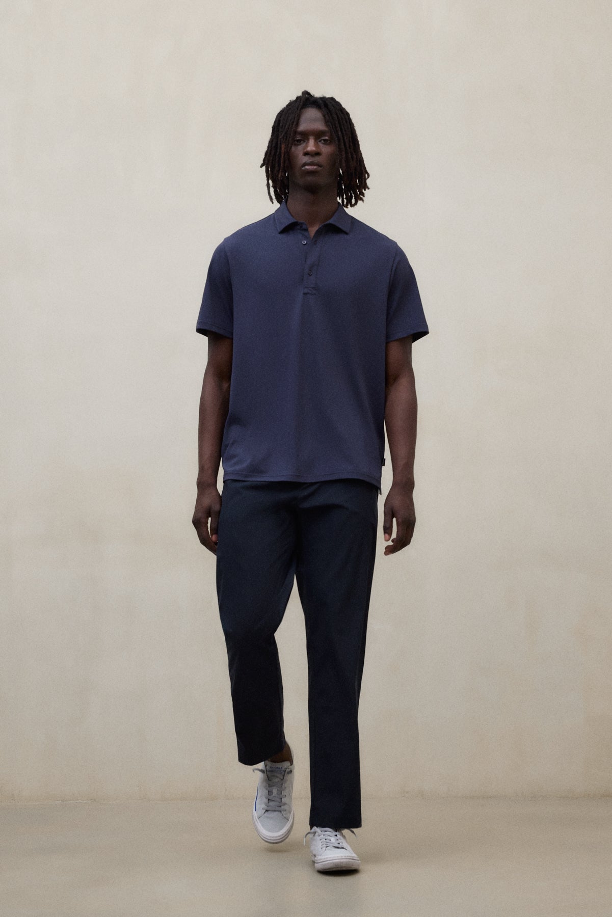 pantalones-phil-de-ecoalf-para-hombre-azul-marino-fit-relajado-en-poli-ster-reci image 1