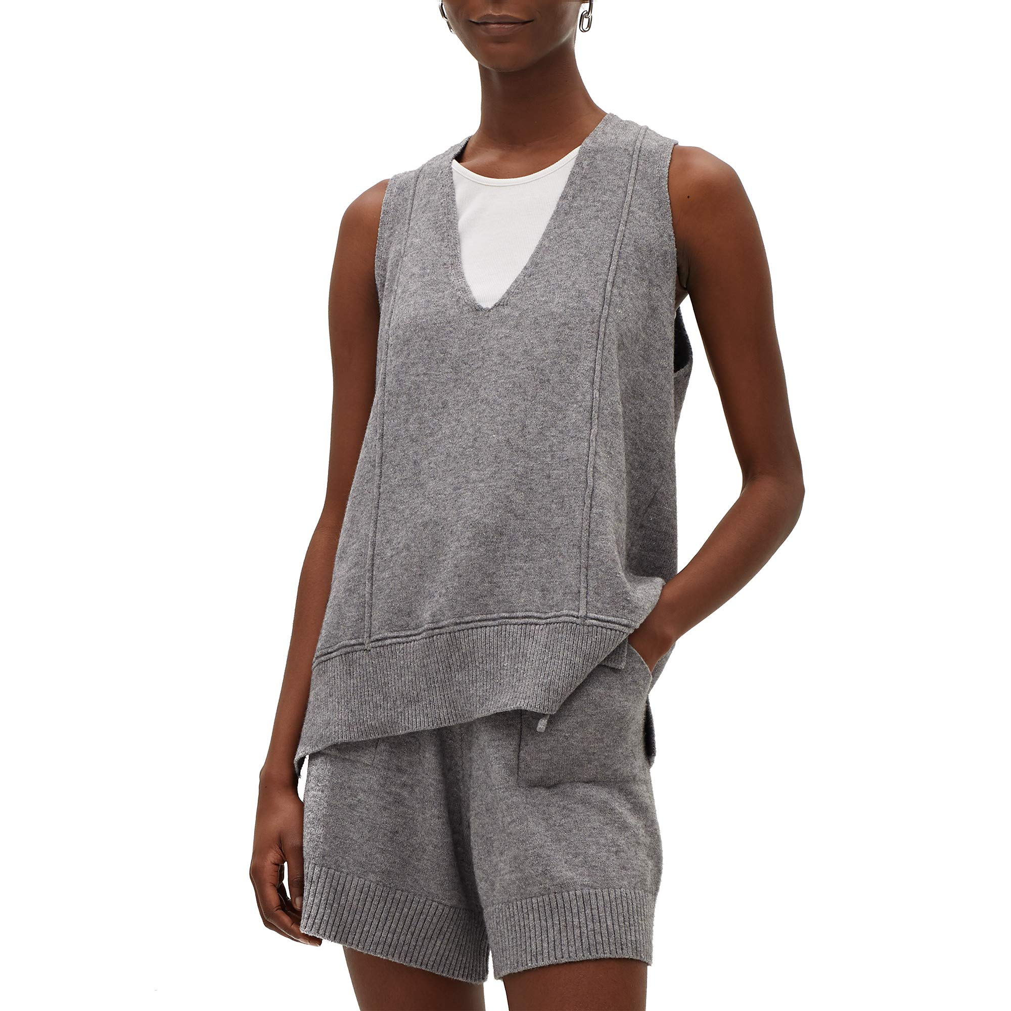 parfois-top-de-punto-cuello-pico-limited-edition-mujer image 5
