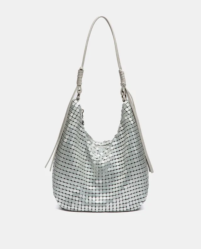 abbacino-bolso-de-hombro-fiesta-malla-met-lica-plata image 1