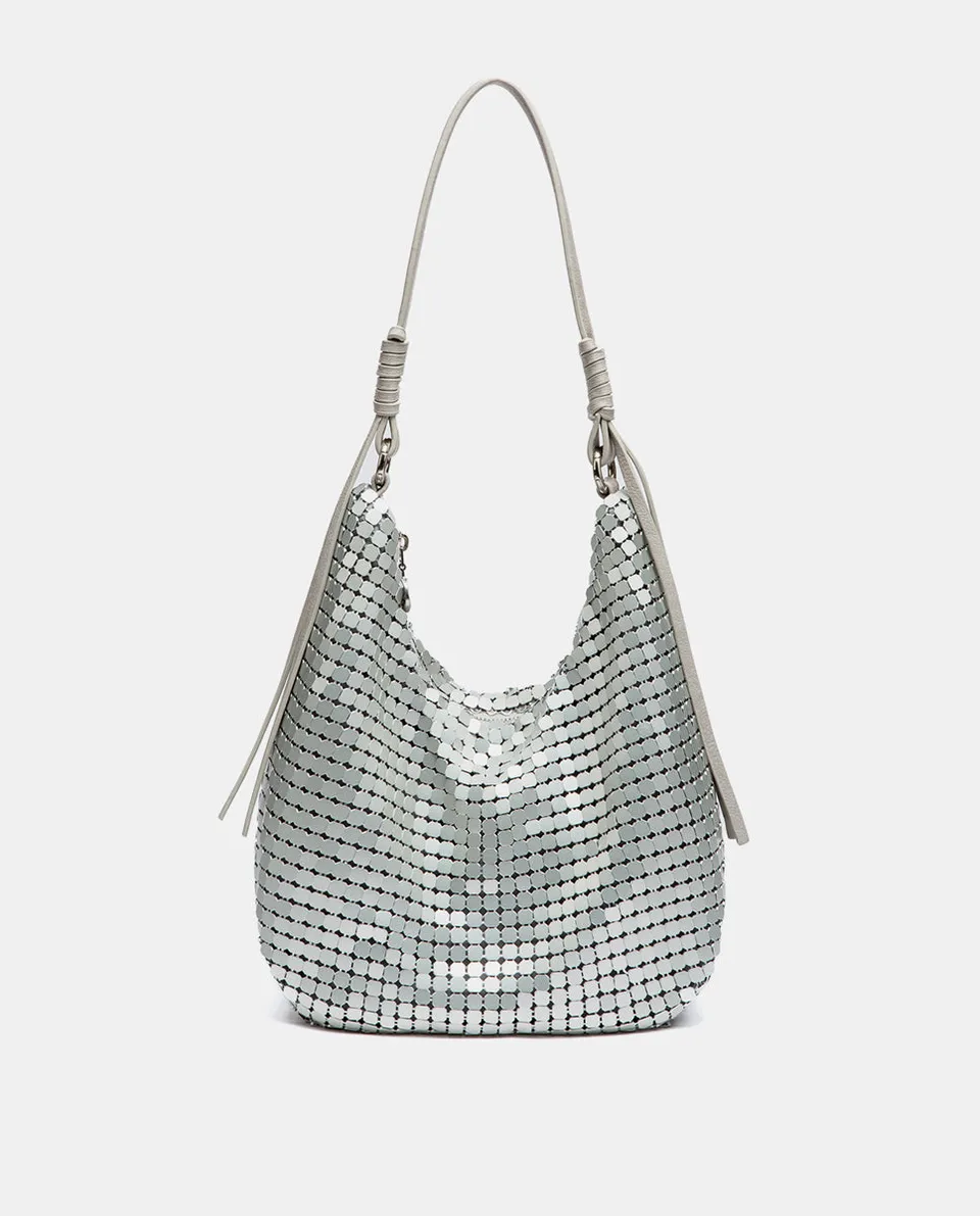 abbacino-bolso-de-hombro-fiesta-malla-met-lica-plata image 1