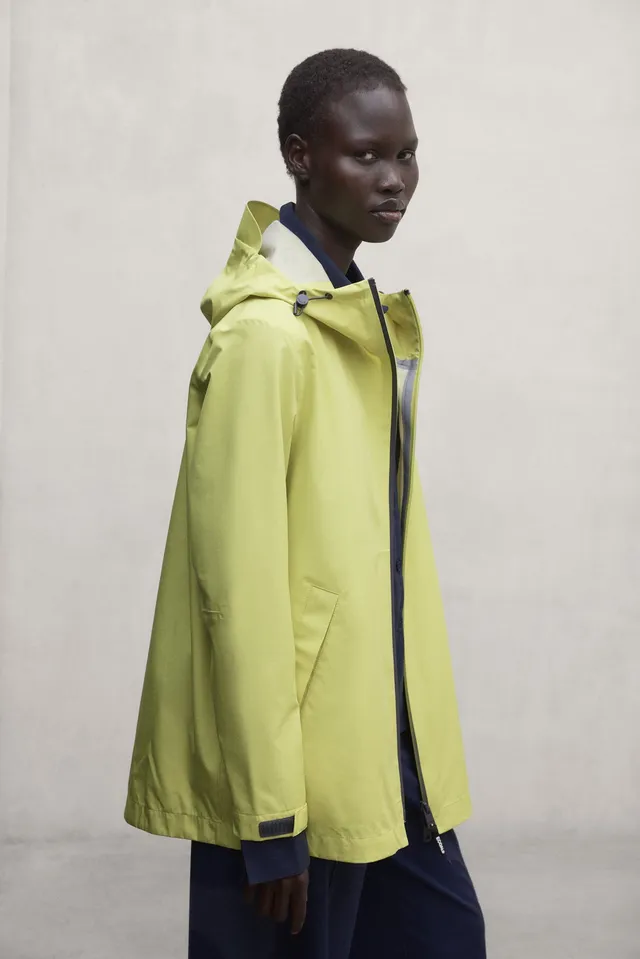 ecoalf-chaqueta-diluvio-amarillo-mujer-impermeable-y-transpirable image 1