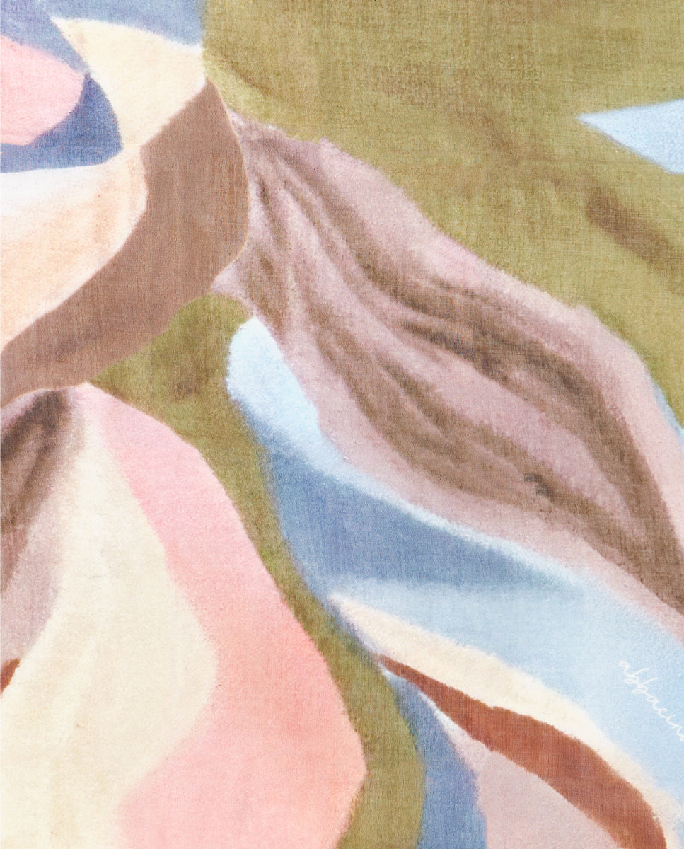 abbacino-bandana-de-seda-estampado-abstracto-multicolor image 6