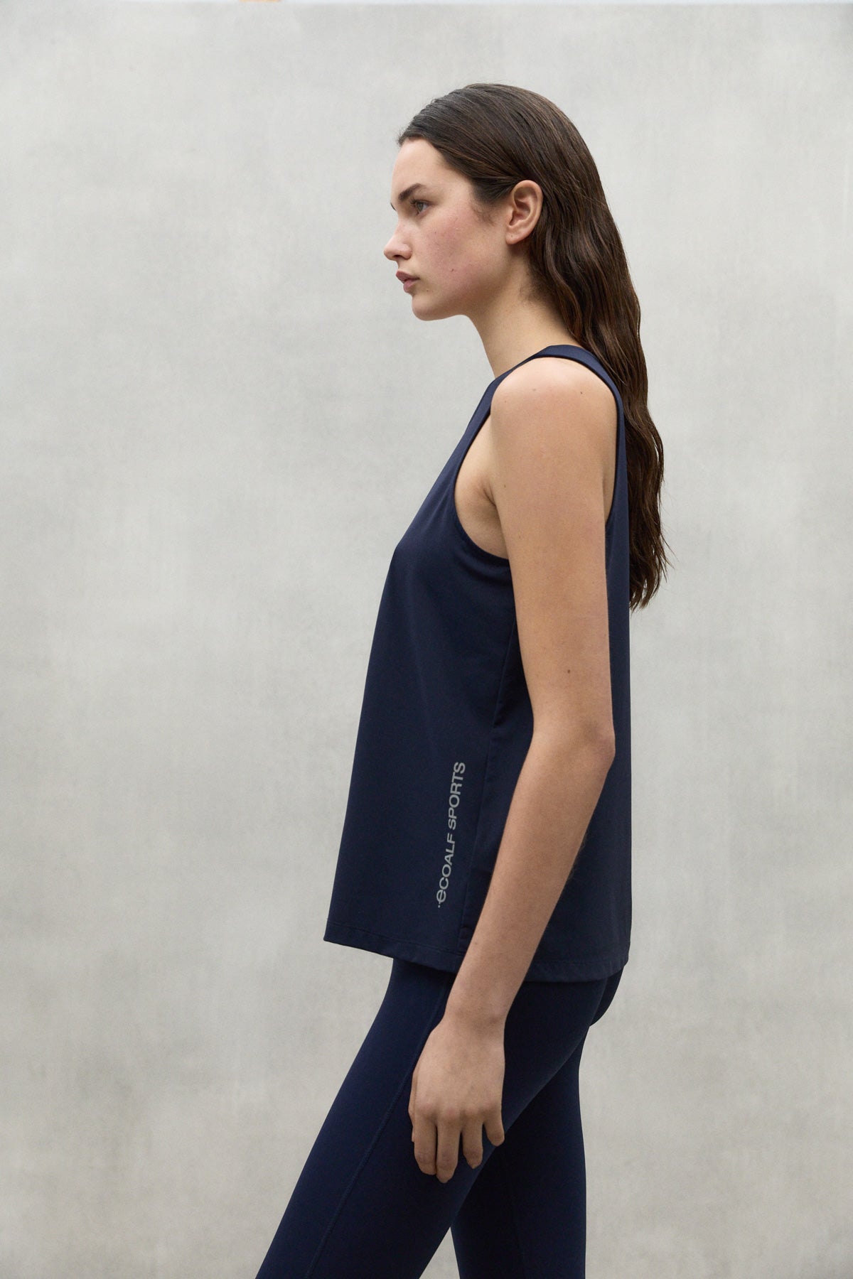 ecoalf-top-seul-azul-para-mujer-camiseta-sin-mangas-de-secado-r-pido-con-detalle image 3