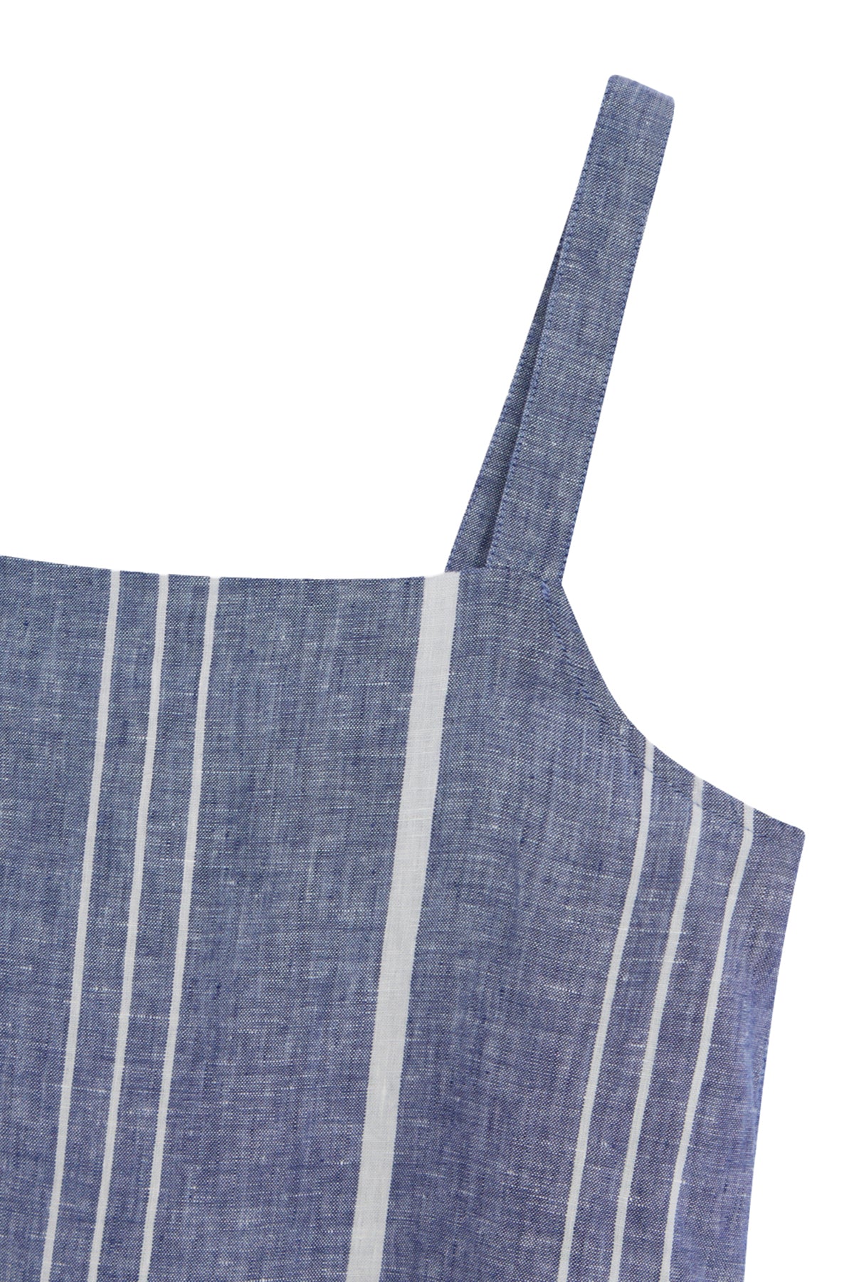 camisa-de-rayas-aria-azul-de-ecoalf image 5