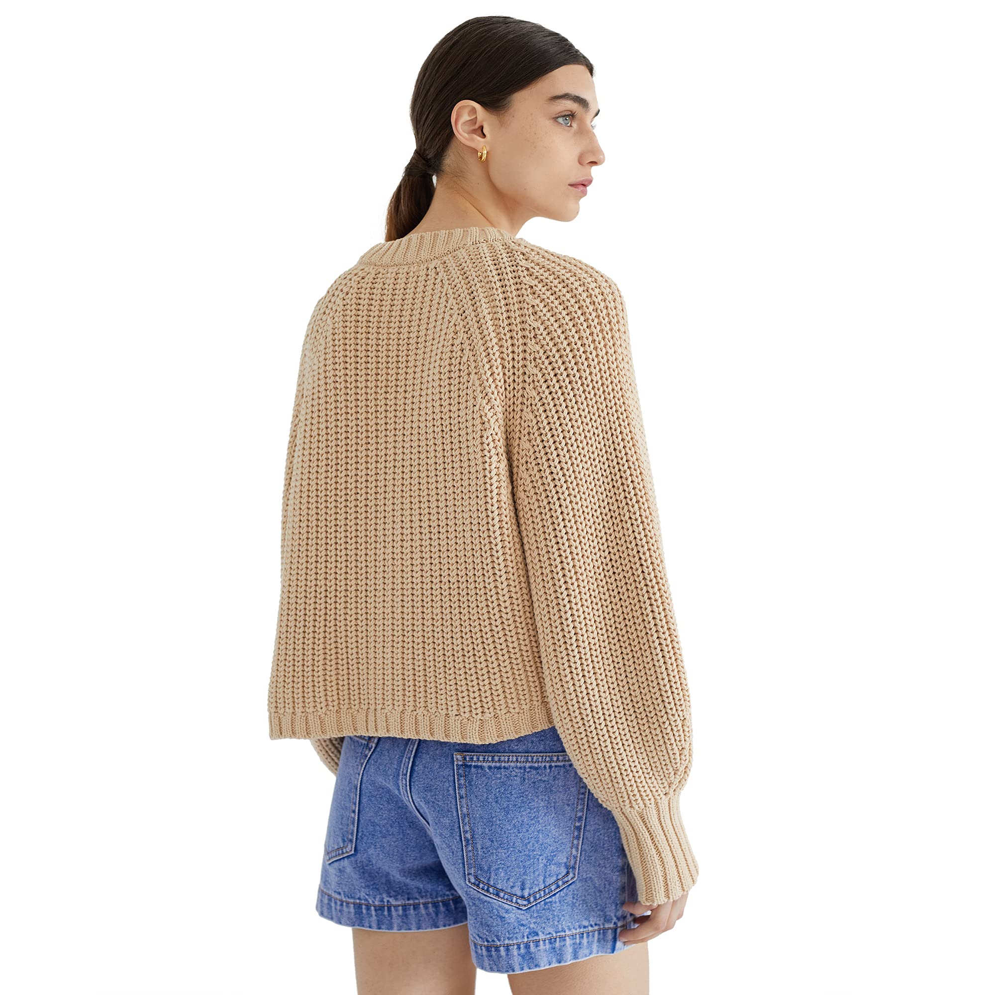 parfois-chaqueta-de-punto-manga-abullonada-mujer image 3