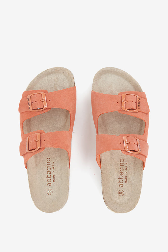 abbacino-sandalia-plataforma-mujer-serraje-naranja image 6
