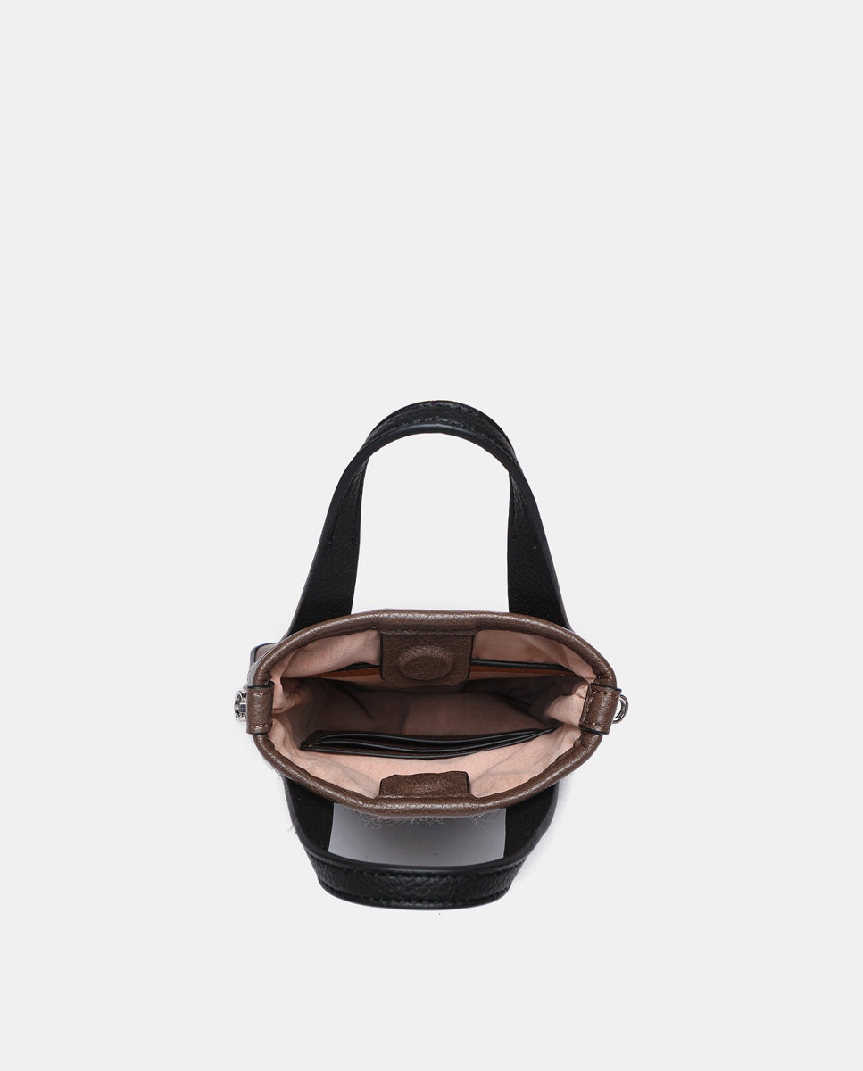 abbacino-bolso-de-mano-mini-tweed-marr-n-con-bandolera image 6