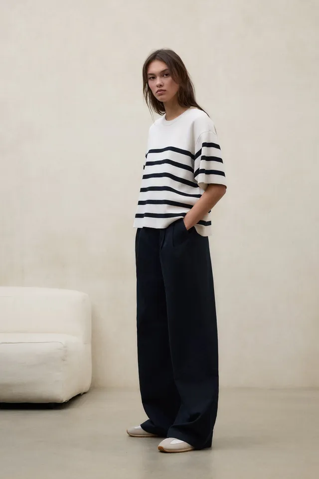 jersey-marina-ecoalf-de-algod-n-reciclado-para-mujer-blanco-fit-oversize image 1