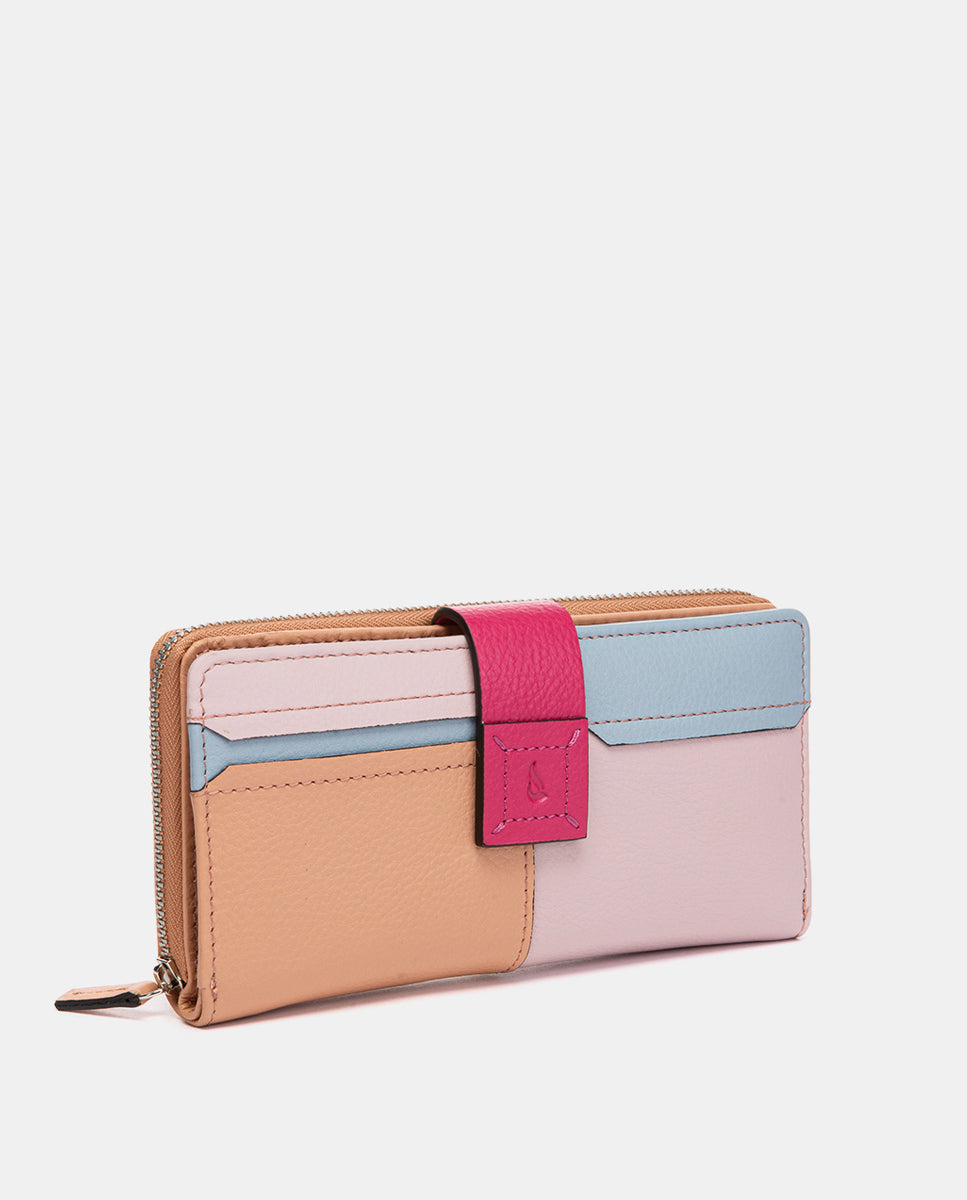 abbacino-cartera-grande-de-piel-vacuna-fucsia-patchwork image 4