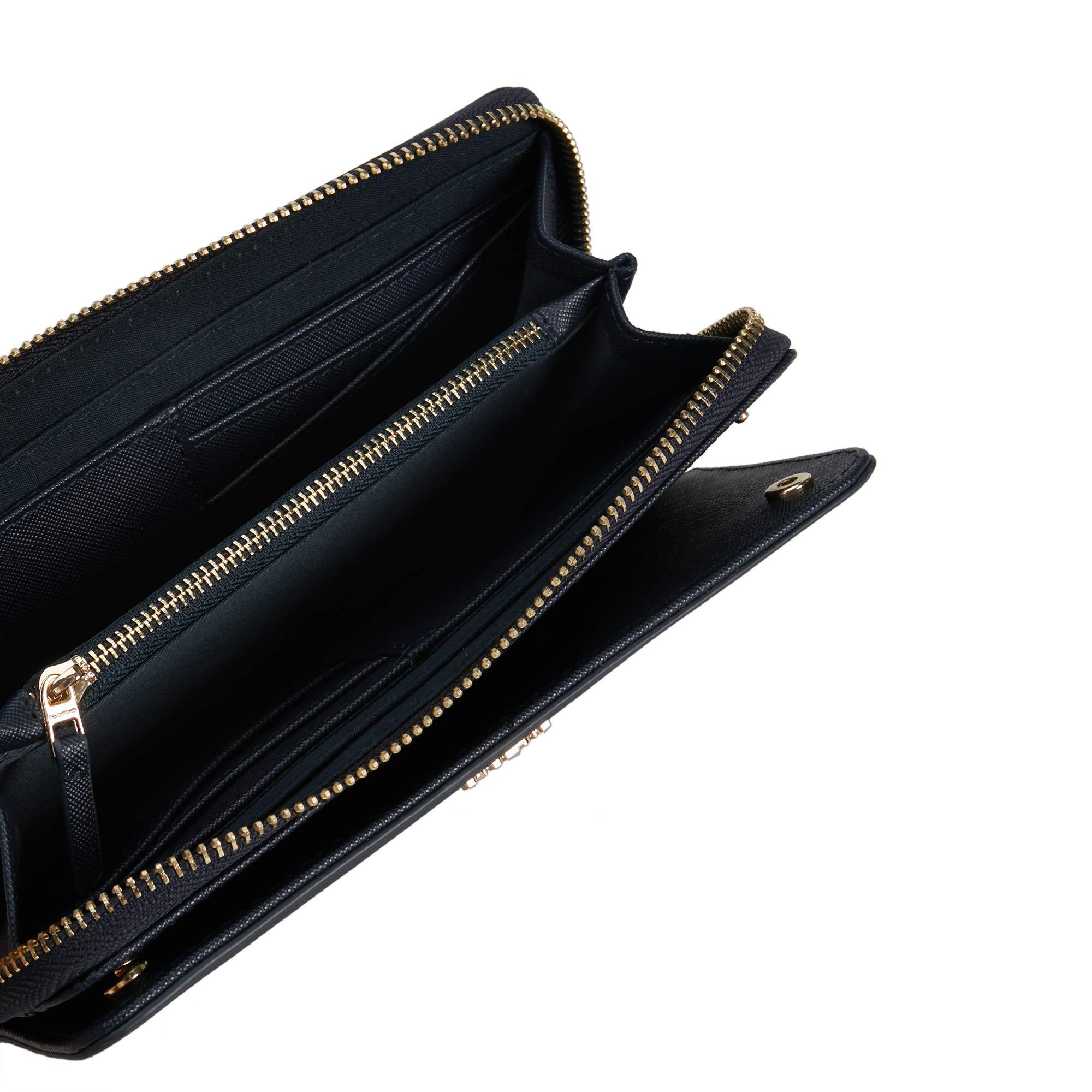 parfois-cartera-alargada-lisa-mujer-talla-l-azul-marino image 5