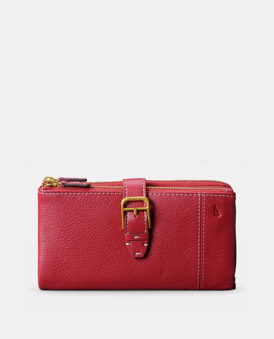 abbacino-cartera-grande-mujer-piel-roja image 1