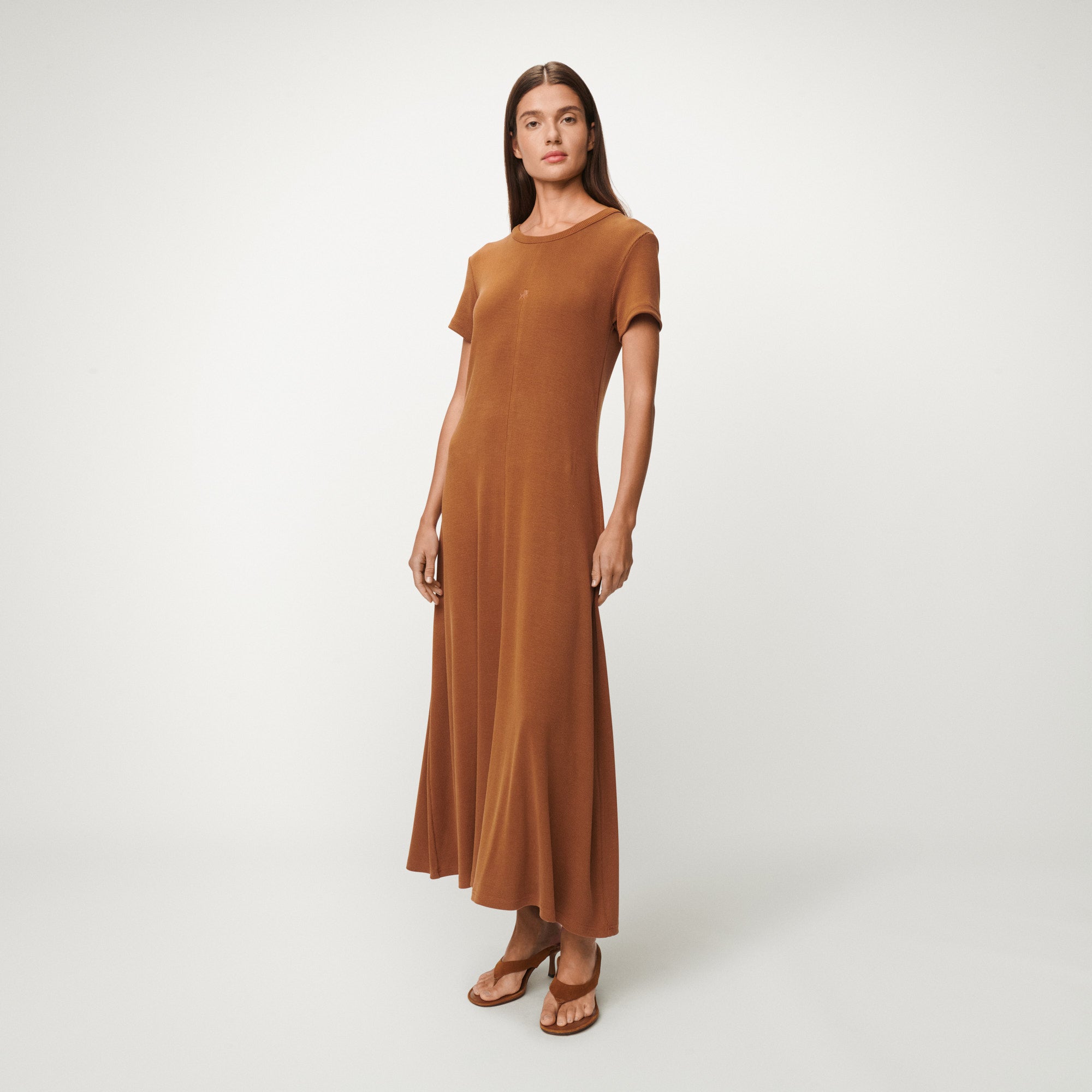 lois-katy-vestido-largo-ajustado-rib-jersey image 2