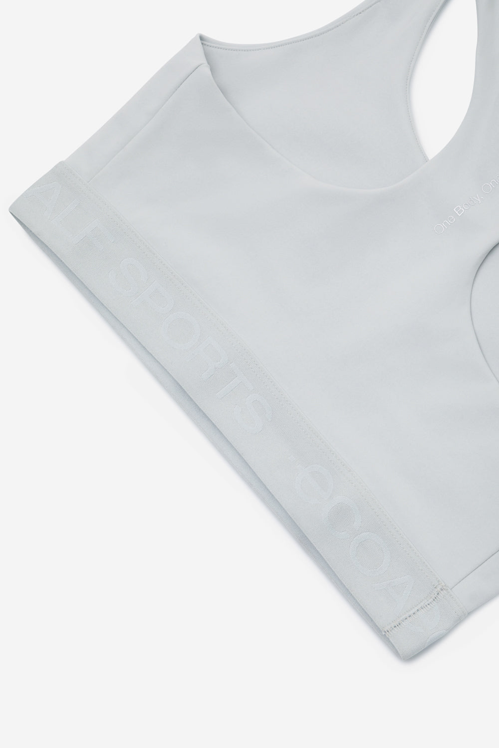 top-berl-n-de-ecoalf-para-mujer-poliamida-reciclada-y-elastano-gris-compresivo-y image 8