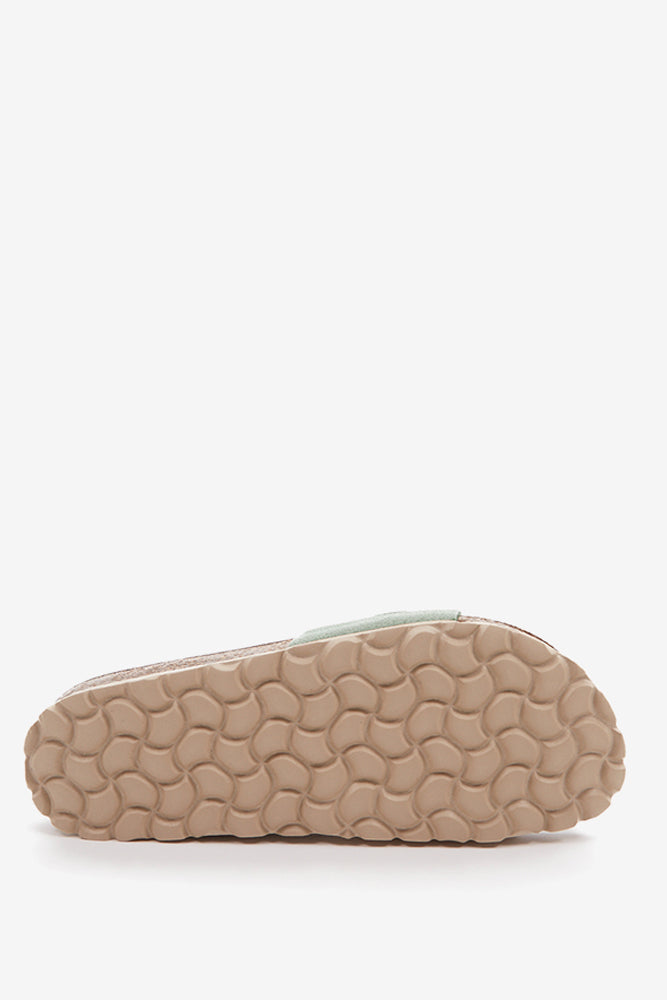 abbacino-sandalia-plana-hebilla-mujer-verde-bio image 5