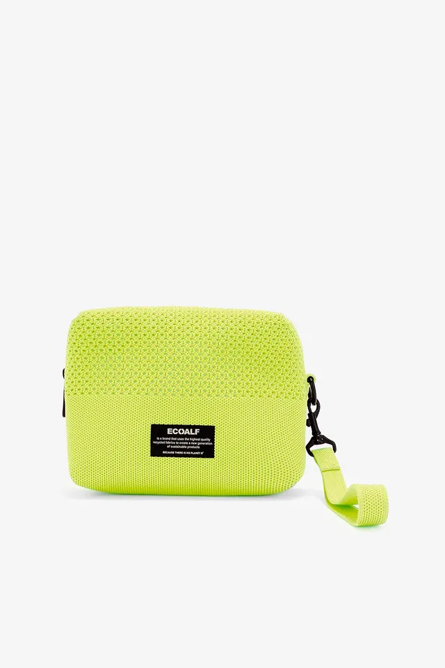 ecoalf-bolso-clutch-tika-amarillo-colecci-n-hilo-del-mar-tejido-de-punto-estruct image 1
