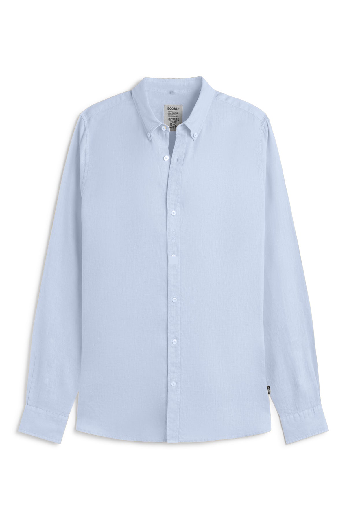 camisa-malibu-ecoalf-azul-claro-de-hombre-100-lino-manga-larga image 6