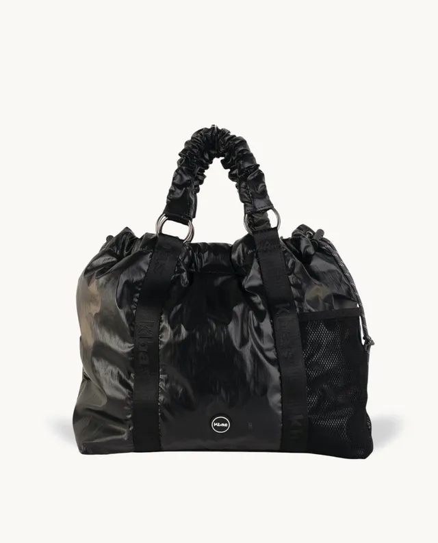tote-de-nylon-metalizado-kbas-negro-36x16x27-cm image 1