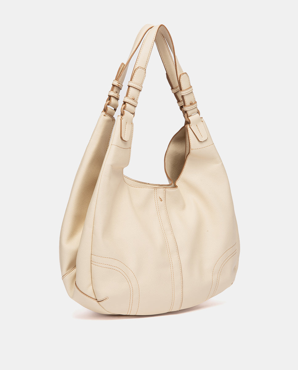 bolso-de-hombro-grande-abbacino-hobo-beige-reciclado image 3