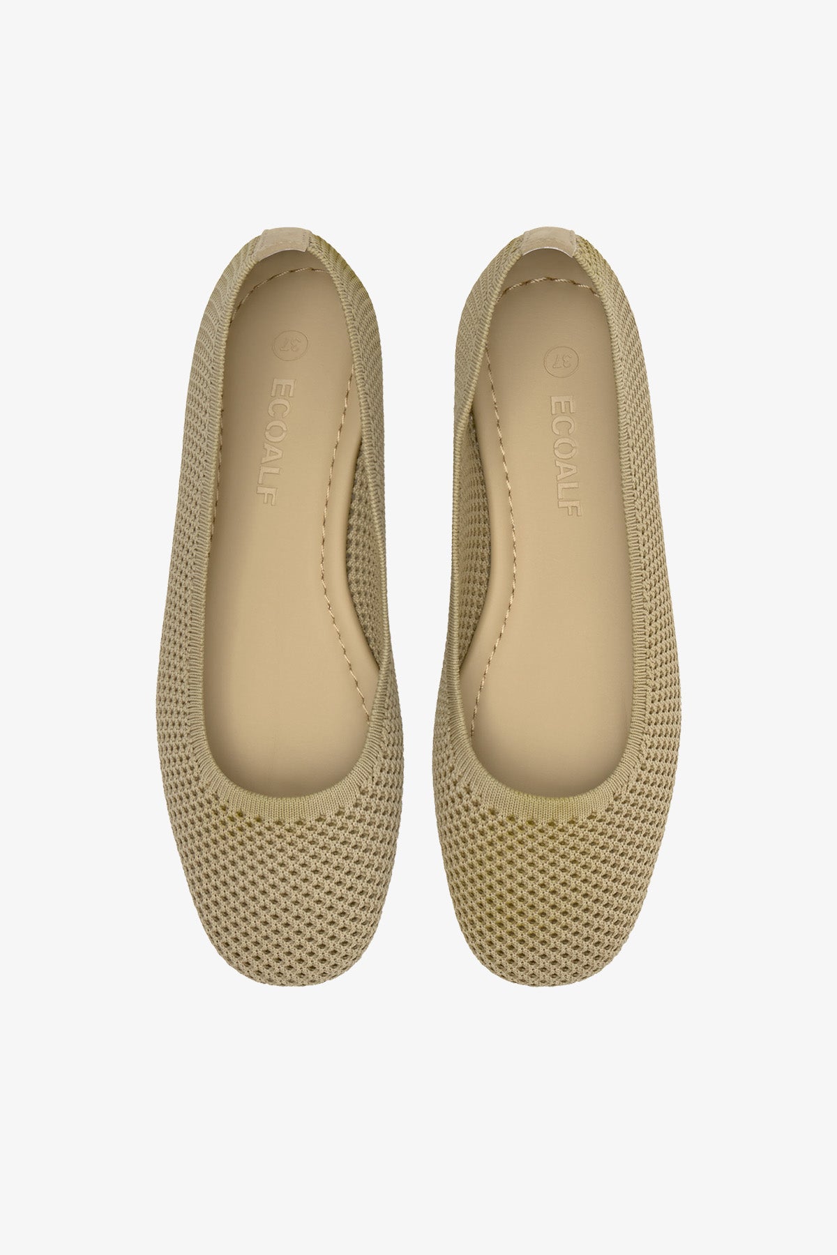 bailarina-ecoalf-adelaide-beige-de-mujer-95-poli-ster-reciclado image 2