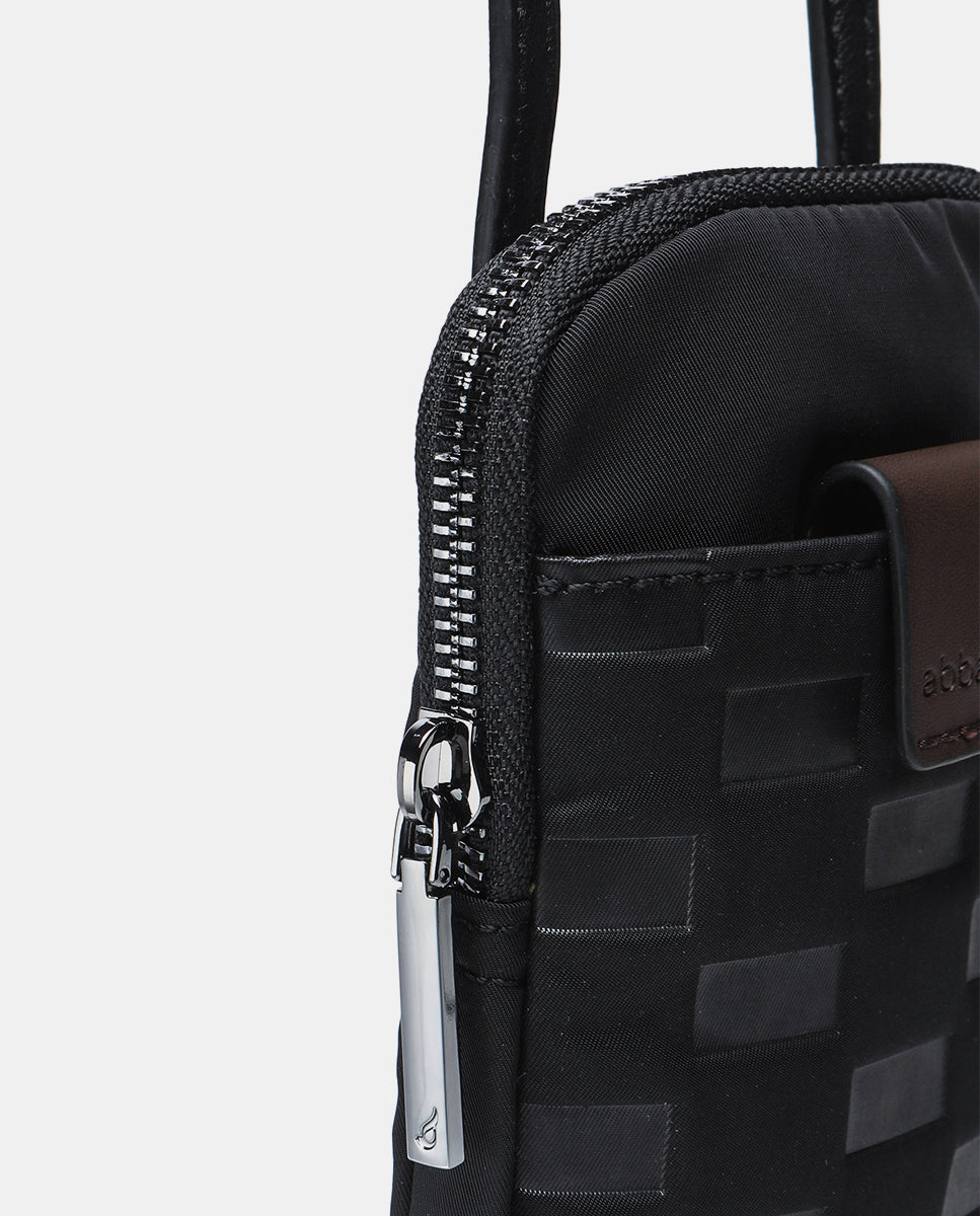 abbacino-bolso-para-el-m-vil-nailon-acolchado-negro image 5