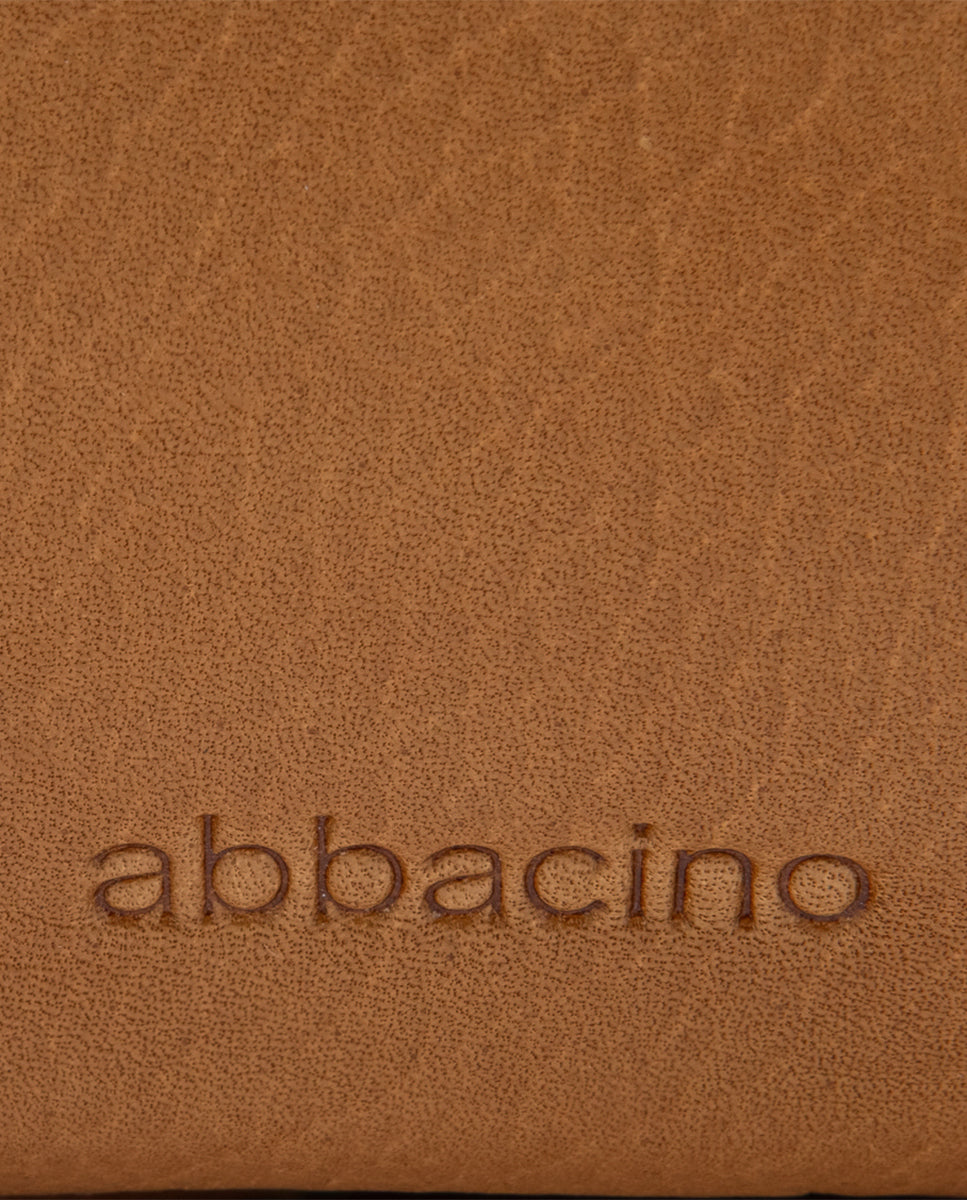 abbacino-bandolera-en-piel-y-serraje-cognac image 8