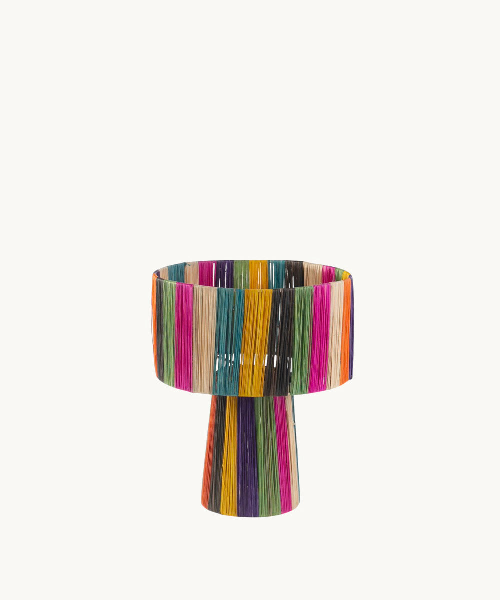 kbas-l-mpara-de-mesa-de-rafia-natural-colores-25x30 image 2