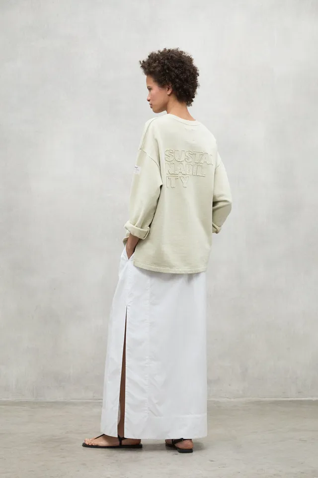 ecoalf-sudadera-sustain-amarillo-sudadera-oversize-de-algod-n-reciclado-con-mens image 1