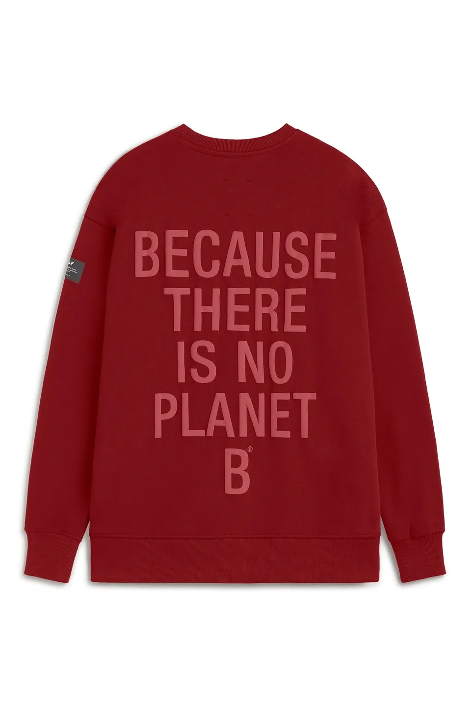 sudadera-ecoalf-storm-roja-de-algod-n-reciclado-y-org-nico-para-mujer image 1