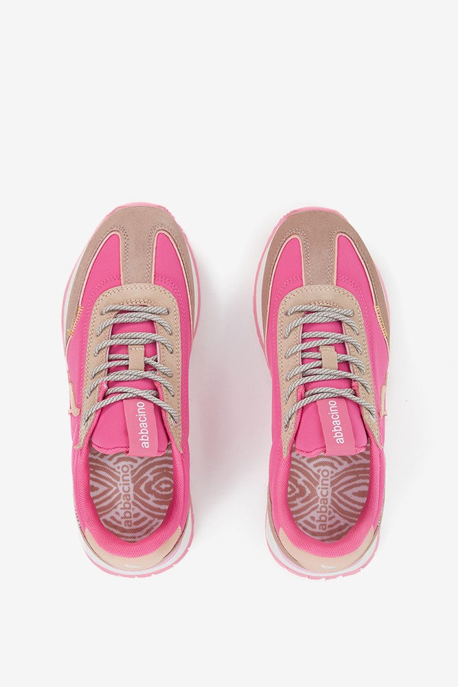 abbacino-zapatilla-sneaker-mujer-fucsia-seraje-y-nylon image 7