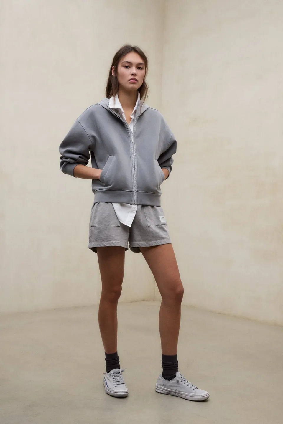 ecoalf-sudadera-arica-gris-para-mujer image 1