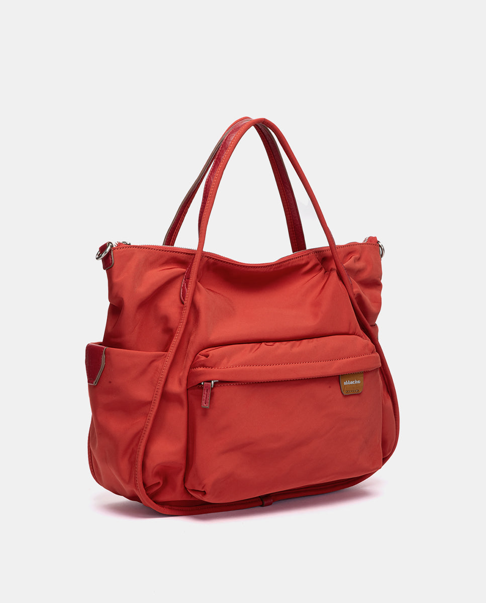 abbacino-bolso-de-hombro-tejido-reciclado-rojo image 2