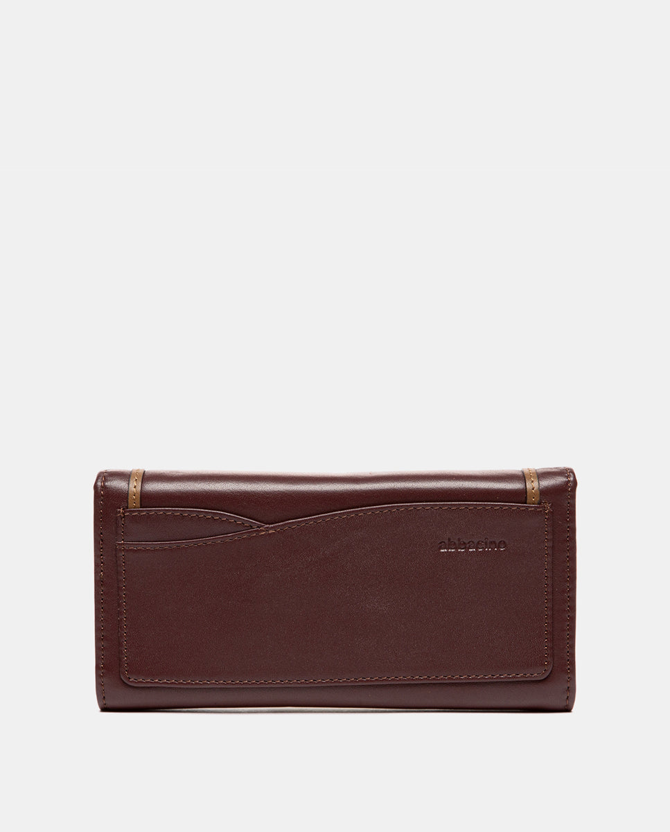 abbacino-cartera-grande-de-piel-burdeos-con-solapa image 3