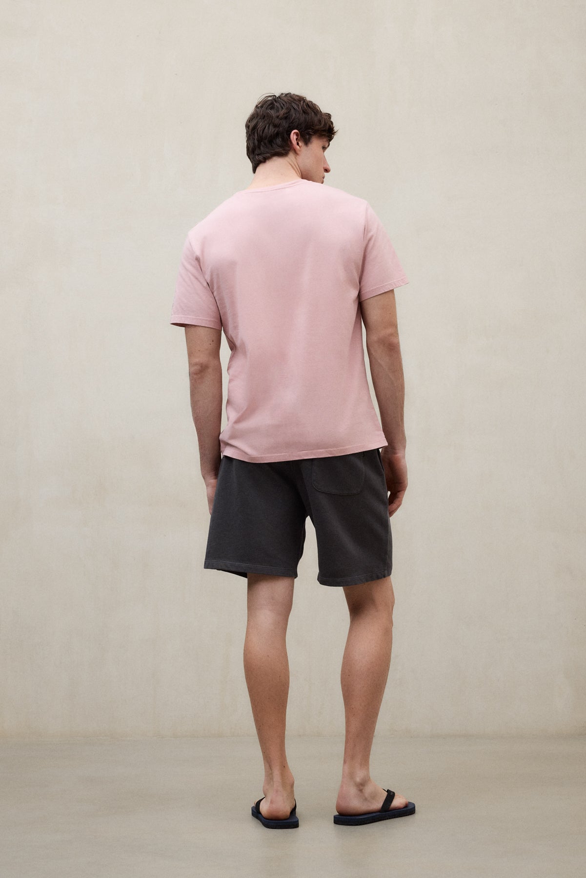 ecoalf-camiseta-ros-rosa-de-hombre-50-algod-n-org-nico-fit-regular-estampado-des image 2