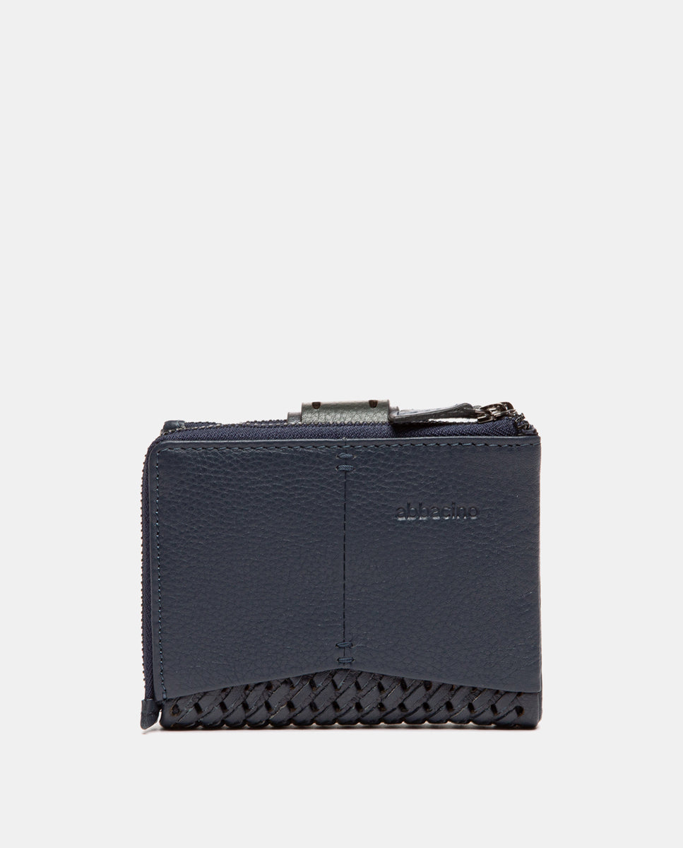 abbacino-cartera-peque-a-piel-azul-premium image 3