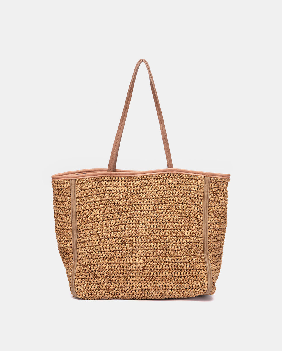 abbacino-capazo-shopper-de-rafia-camel image 3